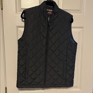 Hauke & Co - Like NEW. Sport Men's Navy Blue Quilted Vest. M